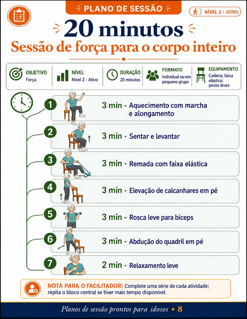 Dentro do kit: rotina de atividades de 25 minutos